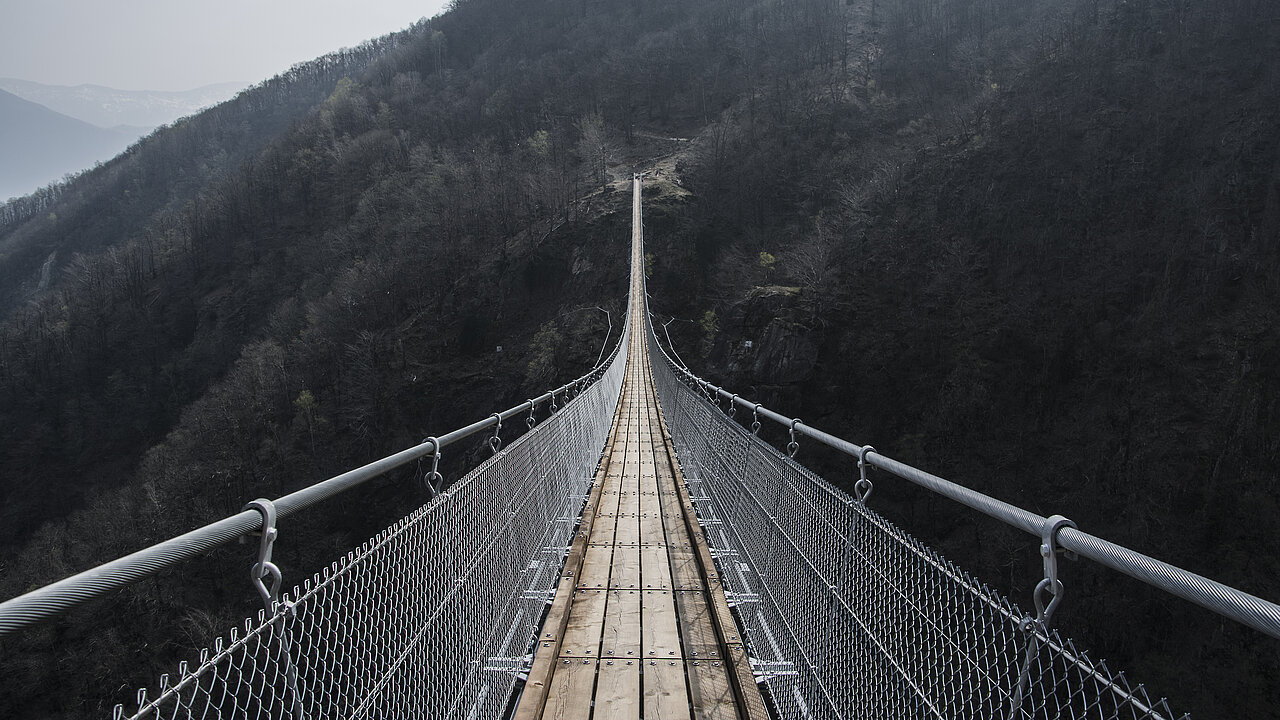 Ponte Tibetano Monte Carasso